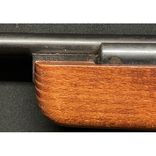 295 - Parker Hale .22 cal Striker Air Rifle. Serial number 0239. 250mm long barrel. Fitted with a Moderato... 