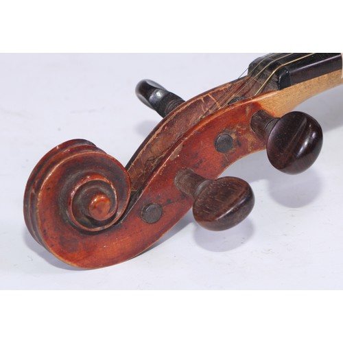 5419 - A violin, The Maidstone by John G Murdoch & Co Ltd, London, the one piece back 36cm long excluding b... 