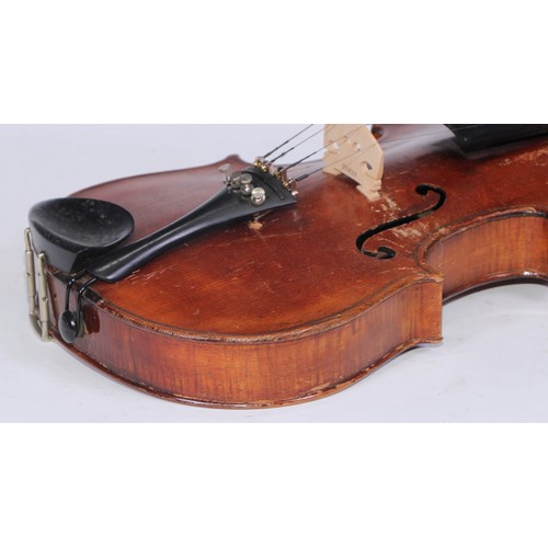 5419 - A violin, The Maidstone by John G Murdoch & Co Ltd, London, the one piece back 36cm long excluding b... 