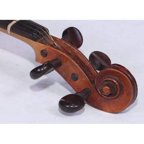 5419 - A violin, The Maidstone by John G Murdoch & Co Ltd, London, the one piece back 36cm long excluding b... 