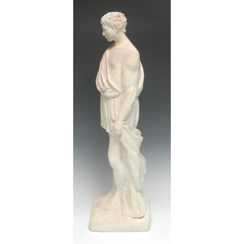 5090 - A composition maquette, of a Roman senator, 59cm high