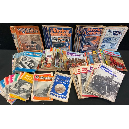 237 - Model Engineer, mid 20th century;  Wireless World magazines;  Railway magazines