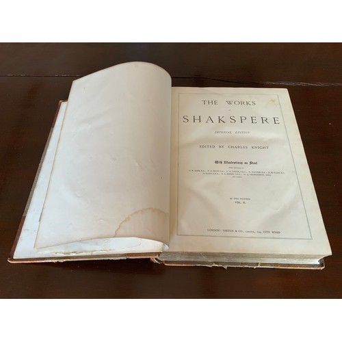 81 - Shakespeare's Works with notes by Charls Knight;  The Holy Bible, 1878;  The Century Cyclopedia Of N... 