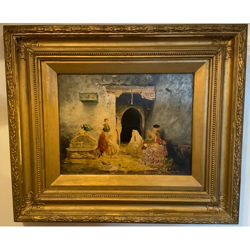 46 - Continental School
A Pair, Spanish Court Yard with figures
oils on panels, 20cm x 26cm


** We would... 