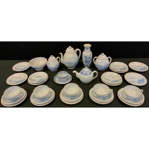 144 - A Japanese eggshell tea service;  other oriental ceramics