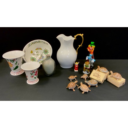 Ceramics and glass - A Wade, Wind in the Willows Mr. Toad figure; Wade ...
