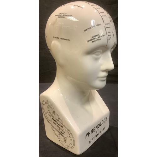 78 - A Phrenology bust, 27cm