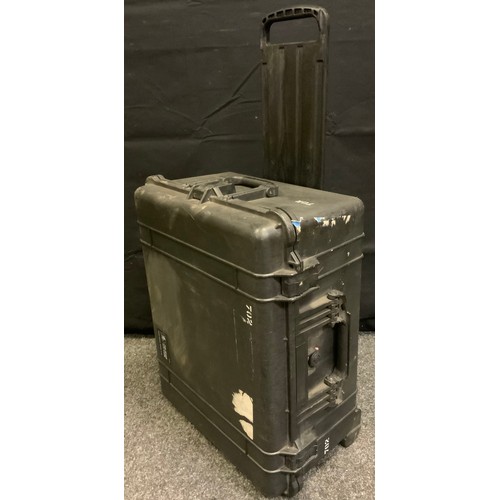 351 - A Pelican 1610 waterproof portable storage box on wheels.