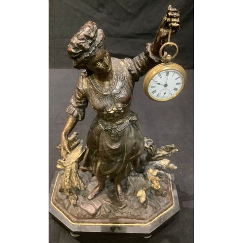 274 - A 19th century figural pocket watch stand