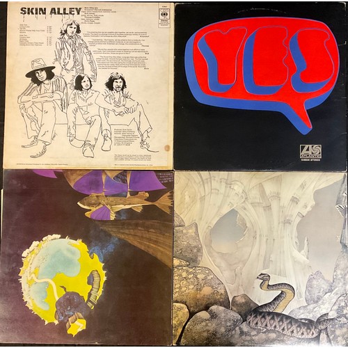 128 - Vinyl Records – LP’s including Skin Alley – Skin Alley – 63847; Yes – Yes – K40036; Fragile – K50009... 