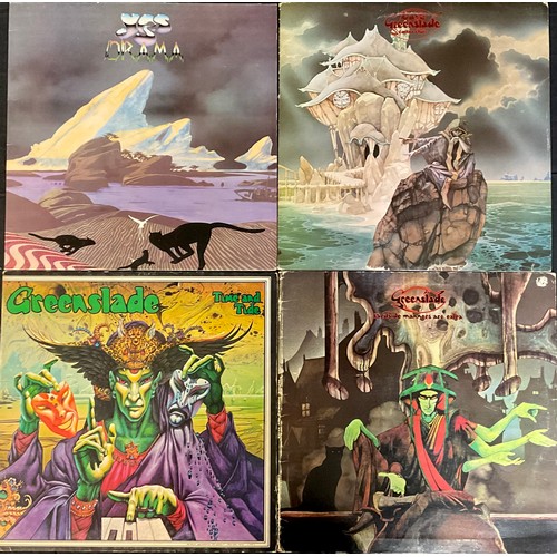 128 - Vinyl Records – LP’s including Skin Alley – Skin Alley – 63847; Yes – Yes – K40036; Fragile – K50009... 