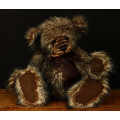 3223 - Charlie Bears CB604798 Dyfrig teddy bear, from the 2010 Charlie Bears Plush Collection, 53cm high wi... 