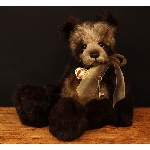 3212 - Charlie Bears CB114809 Caleb Panda teddy bear, from the 2011 Charlie Bears Plush Collection, designe... 