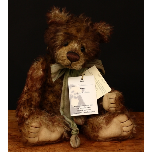 3233 - Charlie Bears/Isabelle Collection SJ4533 Curtis teddy bear, from the 2009 Isabelle Collection, 36cm ... 