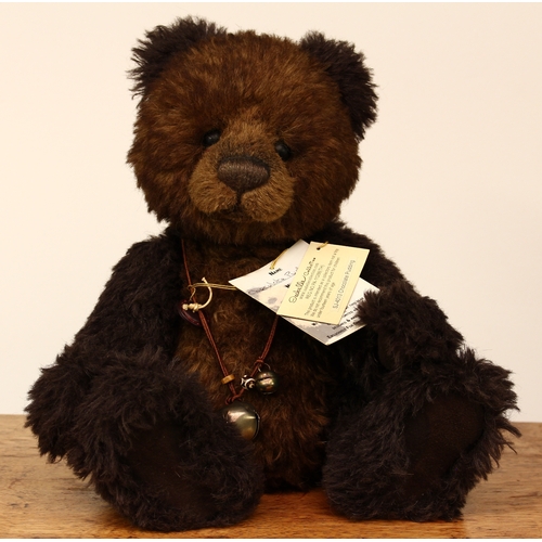 3227 - *CATALOGUE AMENDMENT* Charlie Bears/Isabelle Collection SJ4013 Chocolate Pudding teddy bear, from th... 