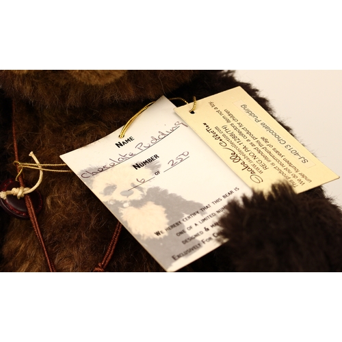 3227 - *CATALOGUE AMENDMENT* Charlie Bears/Isabelle Collection SJ4013 Chocolate Pudding teddy bear, from th... 