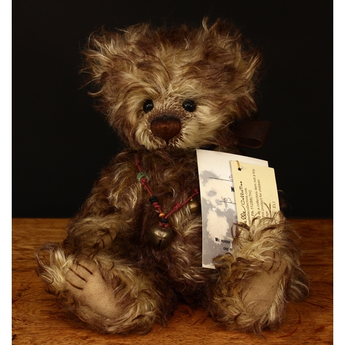 3229 - Charlie Bears/Isabelle Collection SJ4376 Eli teddy bear, from the 2009 Isabelle Collection, 23cm hig... 