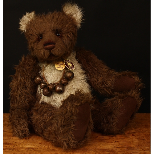 3206 - Charlie Bears CB0104657 Zak teddy bear, from the 2010 Charlie Bears Plush Collection, designed by Is... 