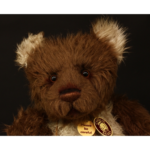 3206 - Charlie Bears CB0104657 Zak teddy bear, from the 2010 Charlie Bears Plush Collection, designed by Is... 