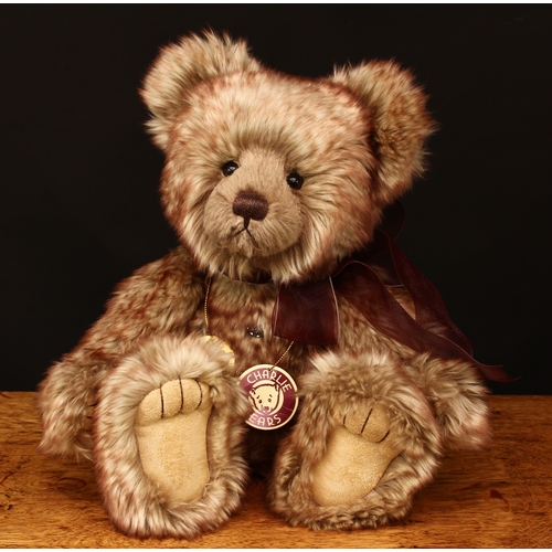 3219 - Charlie Bears CB183991 Jeremy teddy bear, from the 2008 Charlie Bears Plush Collection, designed by ... 