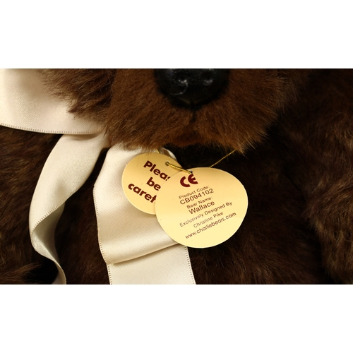 3209 - Charlie Bears CB094102 Wallace teddy bear, from the 2009 Charlie Bears Plush Collection, designed by... 