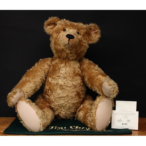 3255 - Steiff (Germany) EAN 667244 Maximilian teddy bear, exclusive to The Toy Shoppe of Richmond, VA, trad... 