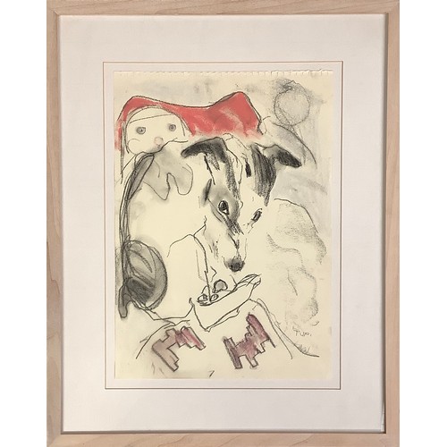 168A - Cam [Barbara Mary Campbell] (Illustrator, 1913 - 1984)
Pup
signed and titled in pencil, black charco... 