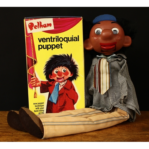 3287 - Pelham Puppets V4 boy ventriloquial puppet, boxed