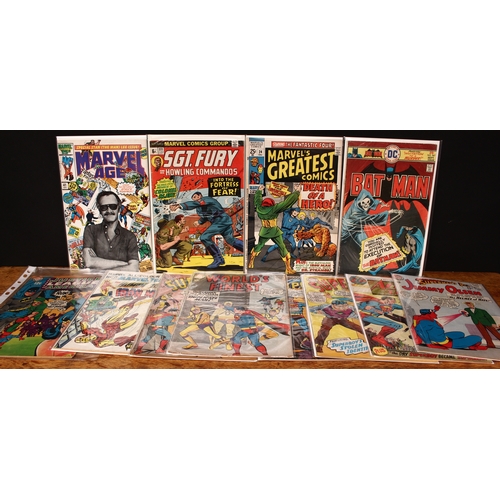 3323 - Comics, Marvel and DC Comics, comprising World's Finest No.106 (December), Superman's Pal Jimmy Olse... 