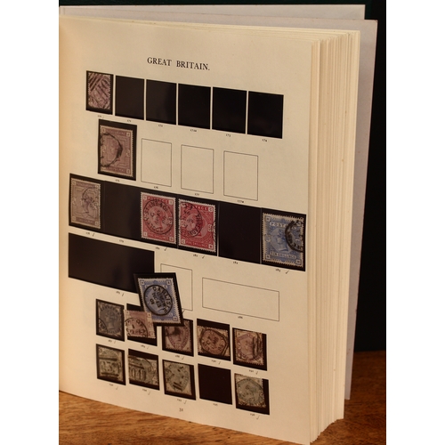 3396 - Stamps - Windsor album Vol.1, an excellent collection starting with 3 1d black with red MX 2 x 4 mar... 