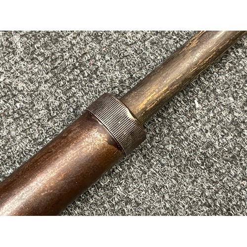 2101 - WW1 British Greener Fencing Musket. Working order. Overall length 161cm. Inspection marks and WD Bro... 