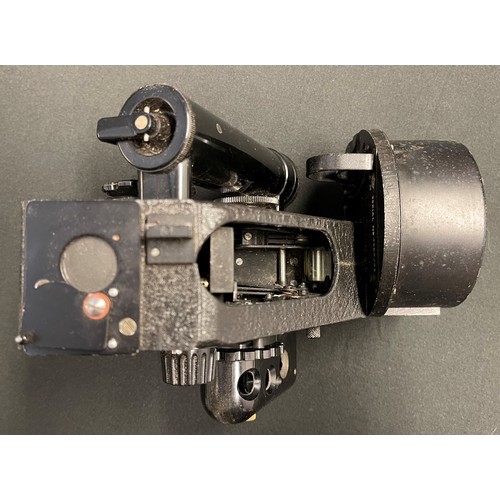 2133 - WW2 British RAF AM 6B/218 Bubble Sextant Mk IXA, serial number 3054/43. Black Japanned finish. Compl... 