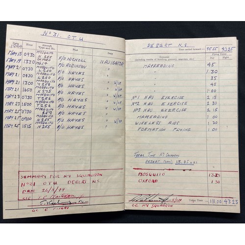 2138 - WW2 British RAF Navigators Group to 164849 Flying Officer Stanley Charles Masterson comprising of: N... 