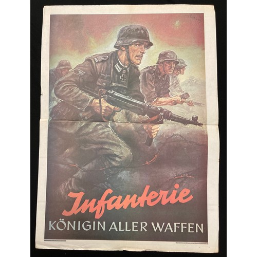 2152 - Reproduction WW2 British Allied and German Posters dating from the 1970's which were issued with 