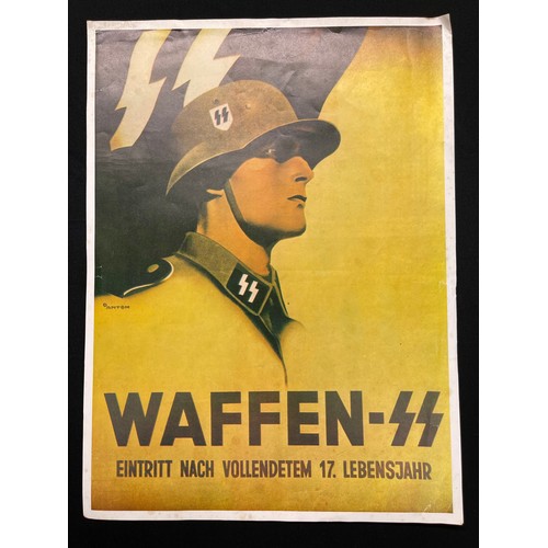 2152 - Reproduction WW2 British Allied and German Posters dating from the 1970's which were issued with 