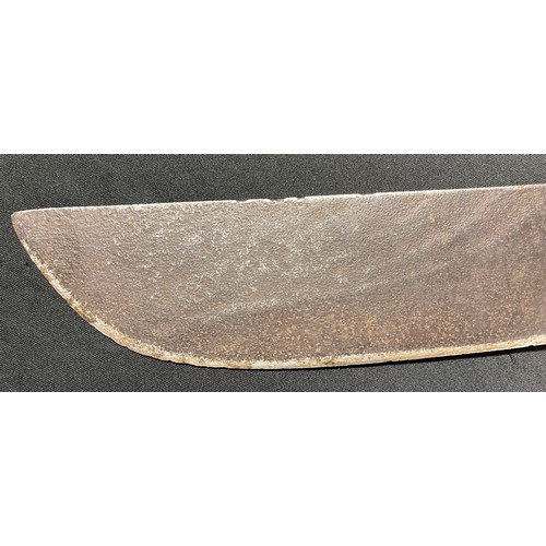 2161 - WW2 British Machete with single edged blade 450mm in length. Mark 