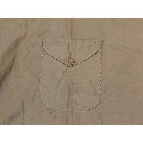 2188 - British Kilt No.4 Camerons, Other Ranks and Active Service Half Khaki Cover. Kilt has makers label f... 