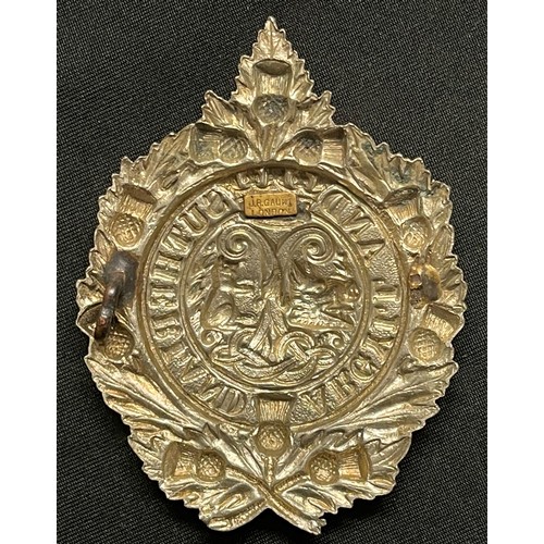 2196 - A collection of approx. 80 British cap badges to include: Northants Regt, West Yorks, Argyll & Suthe... 