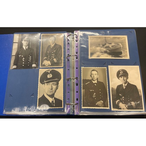 2222 - WW2 Third Reich Collection of Photographs and Portrait Postcards. A good quality collection of image... 