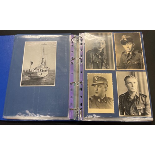 2222 - WW2 Third Reich Collection of Photographs and Portrait Postcards. A good quality collection of image... 