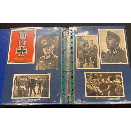 2222 - WW2 Third Reich Collection of Photographs and Portrait Postcards. A good quality collection of image... 