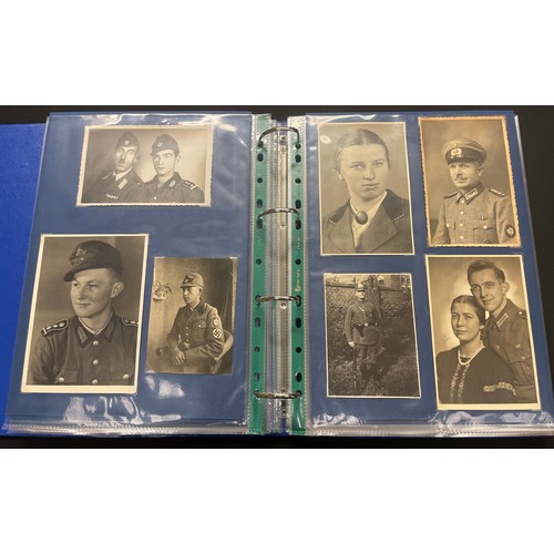 2222 - WW2 Third Reich Collection of Photographs and Portrait Postcards. A good quality collection of image... 