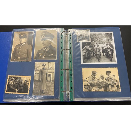 2222 - WW2 Third Reich Collection of Photographs and Portrait Postcards. A good quality collection of image... 