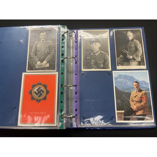 2222 - WW2 Third Reich Collection of Photographs and Portrait Postcards. A good quality collection of image... 