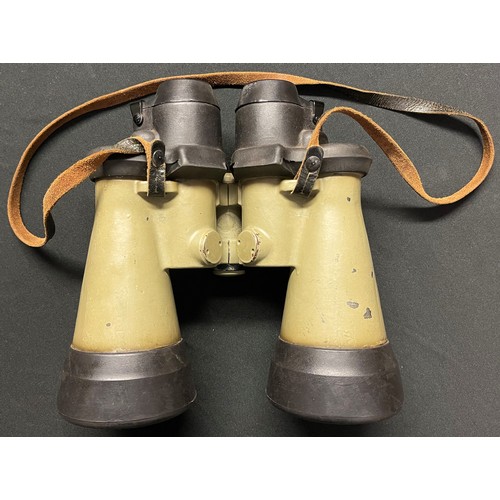 2231 - WW2 Third Reich Kreigsmarine U Boat issue 7 x 50 Binoculars. Maker code marked 