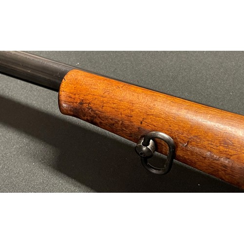 2288 - Anschutz Model 1420 .22 Long Rifle Cal Bolt action rifle serial no 325664. Fitted with a Moderator. ... 