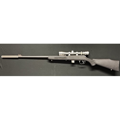 2289 - Marlin Model 880 Stainless Steel .22LR Cal Bolt Action Rifle Serial no 01252691. Fitted with a Moder... 