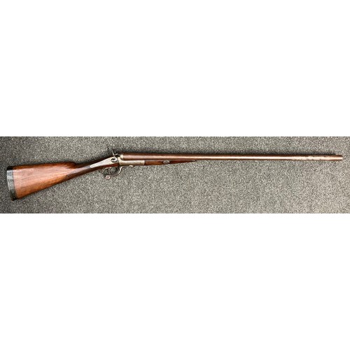 2305 - 12 Bore Double Barrel Hammer Shotgun by W Richards of Liverpool, serial number 25774. 764mm long bar... 