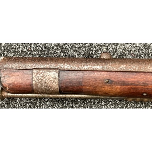 2309 - Company of Merchants Trading to Africa Flintlock Musket with 890mm long barrel. Bore approx. 15mm. E... 