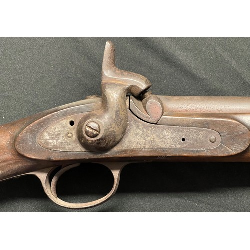 2310 - Percussion Cap 1868 Enfield Carbine with 630mm long barrel. Lock is marked with Crown & VR along wit... 